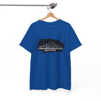 Boston Skyline T-Shirt — Brushstroke Cityscape Tee 