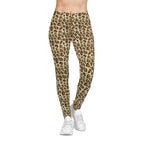 Leggings con estampado de leopardo 