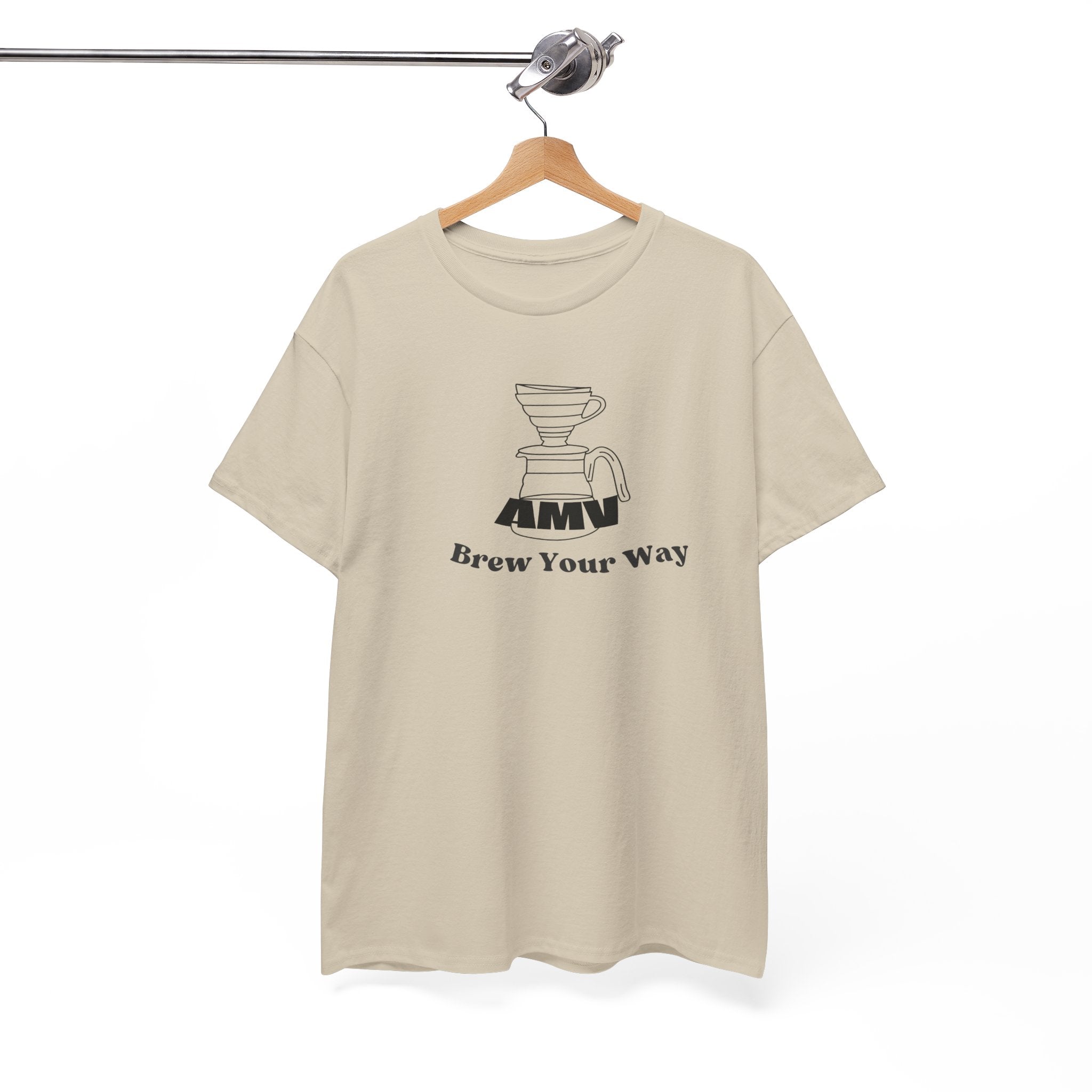 Coffee Lover's Tee - 'Brew Your Way' - Unisex Cotton 