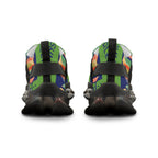 Zapatillas de malla vibrantes para hombre: calzado deportivo moderno y elegante 