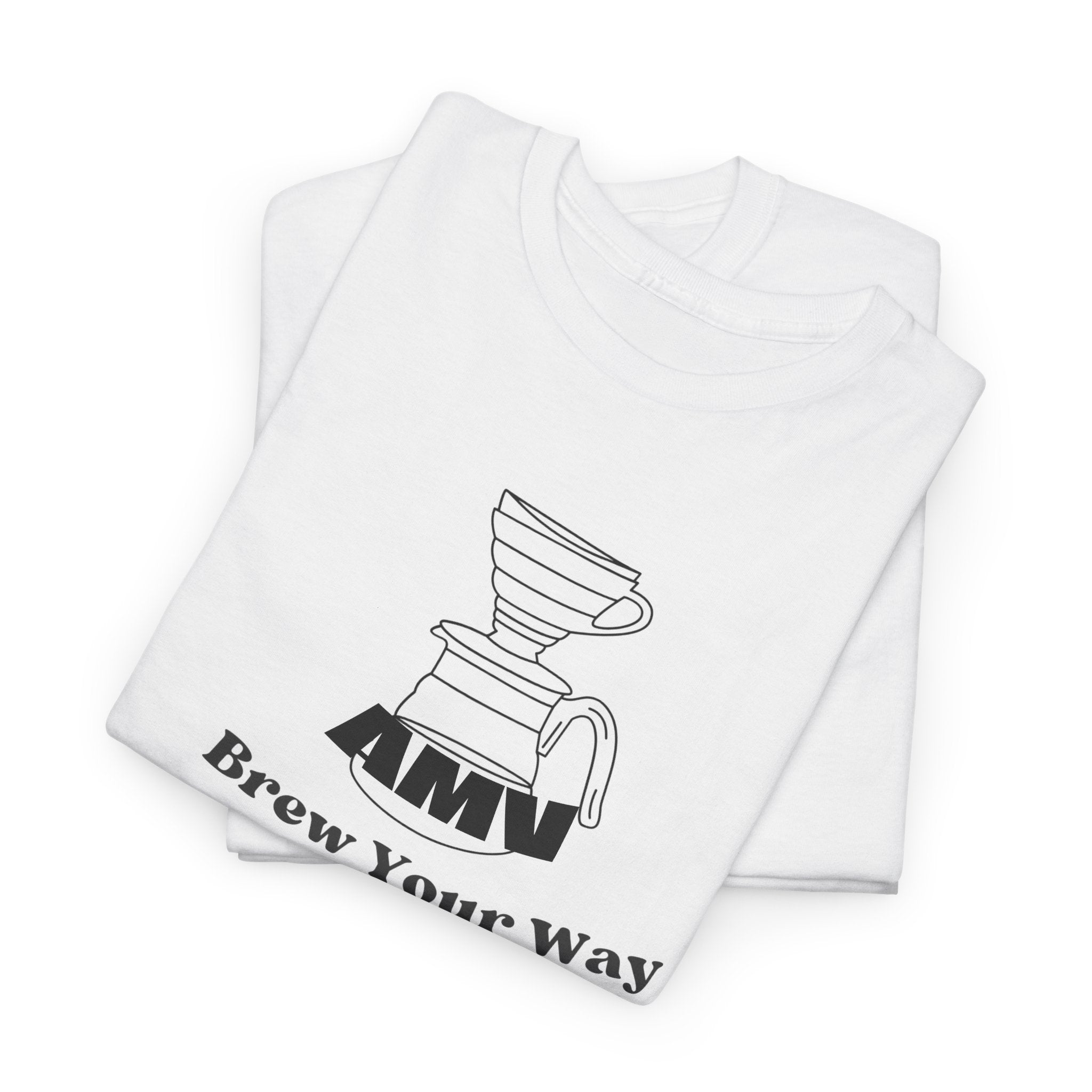 Coffee Lover's Tee - 'Brew Your Way' - Unisex Cotton 