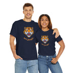 Tiger Head Tee Shirt - Unisex Heavy Cotton 