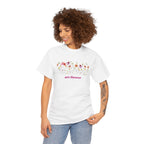 Camiseta floral para mujer - Diseño de flores coloridas 