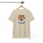 Tiger Head Tee Shirt - Unisex Heavy Cotton 