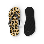 Chanclas con estampado de leopardo