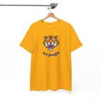 Tiger Head Tee Shirt - Unisex Heavy Cotton 