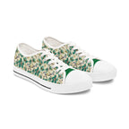 Zapatillas bajas con estampado floral para mujer: elegantes y cómodas 