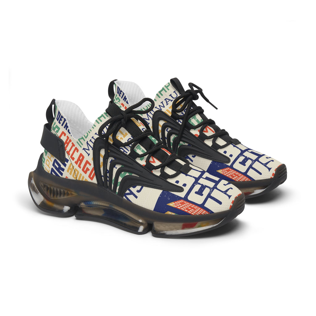 Women's Mesh Sneakers: "Big City" 
