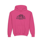 Sudadera juvenil de California Republic con gráfico de oso vintage de 1850 