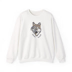 Lone Wolf Crewneck Sweatshirt – Graphic Wolf Head Pullover