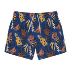 Animal Print Swim Trunks