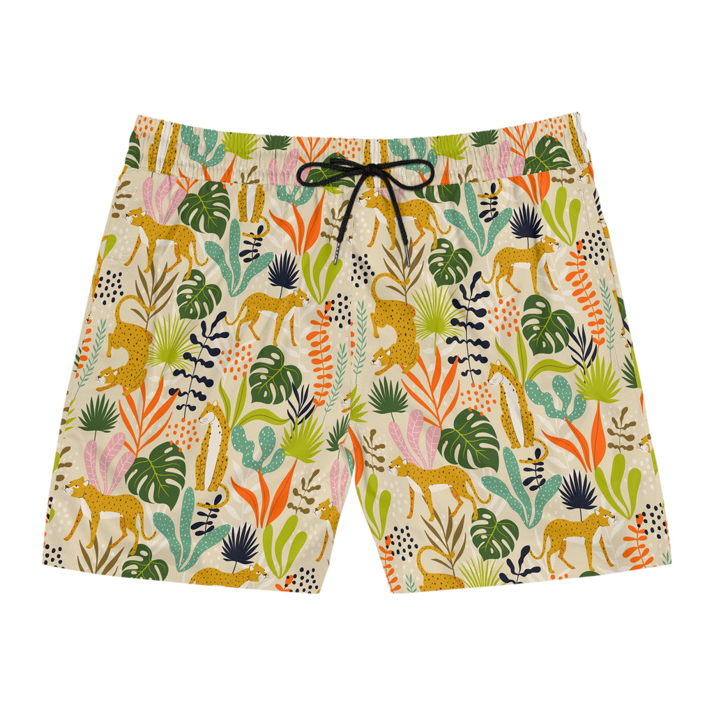 Shorts de baño - Bañador para hombre con estampado tropical