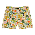 Shorts de baño - Bañador para hombre con estampado tropical