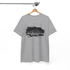 Boston Skyline T-Shirt — Brushstroke Cityscape Tee 