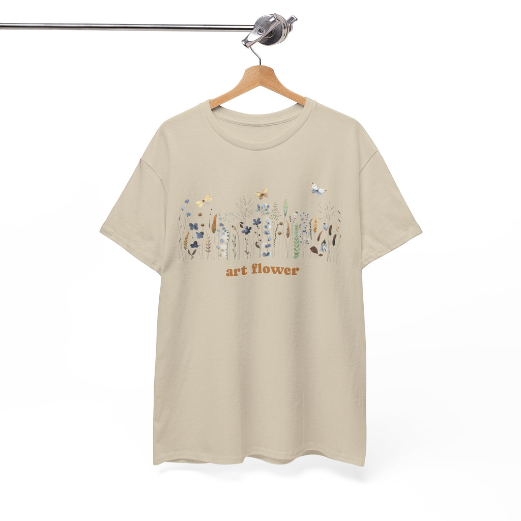 Floral and butterfly Graphic Tee 