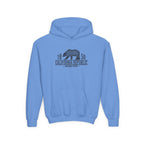 Sudadera juvenil de California Republic con gráfico de oso vintage de 1850 