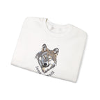 Lone Wolf Crewneck Sweatshirt – Graphic Wolf Head Pullover