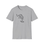 Tiger Sketch T‑Shirt — 'art jungle' Minimalist Animal Graphic Tee