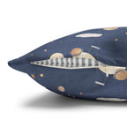 Funda de almohada con diseño de oso de peluche y cielo nocturno