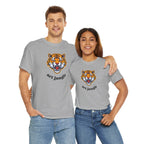 Tiger Head Tee Shirt - Unisex Heavy Cotton 