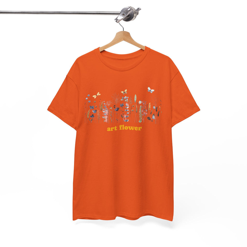 Floral and butterfly Graphic Tee 