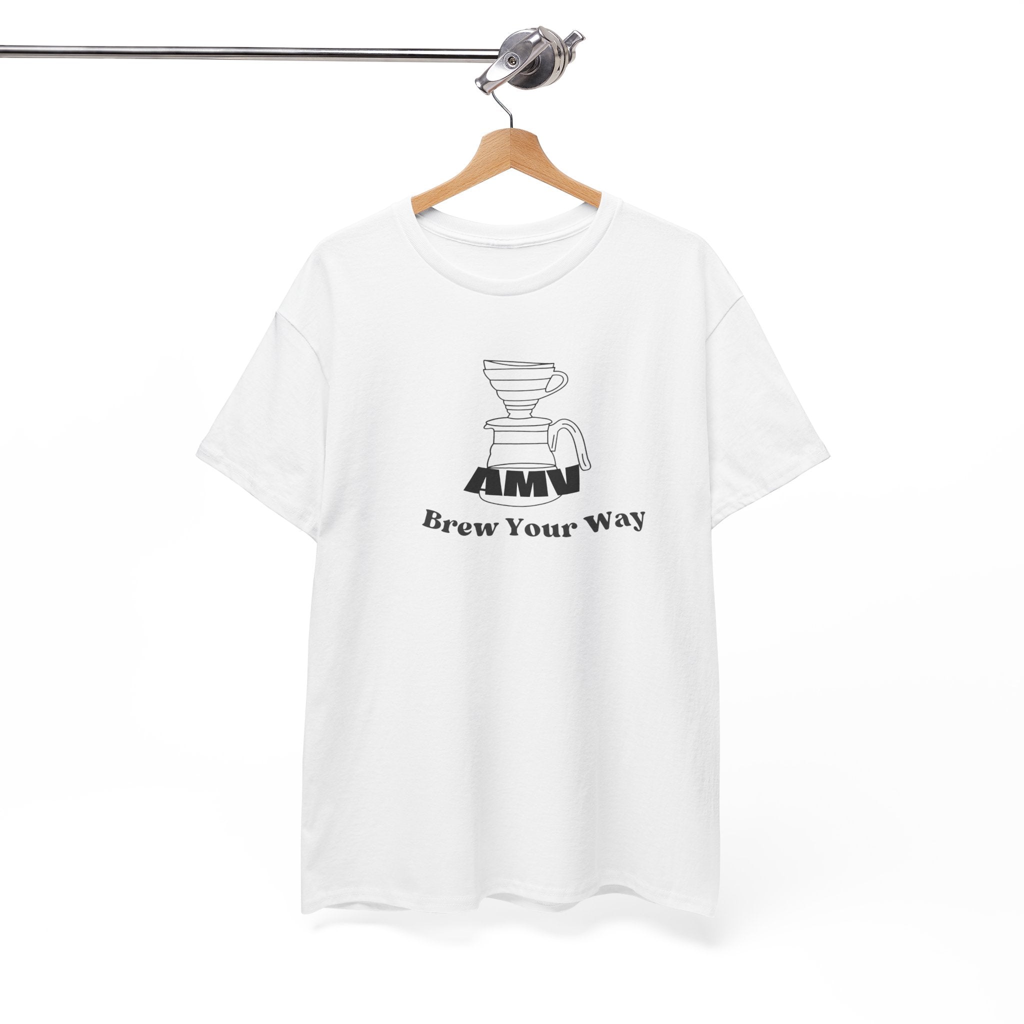 Coffee Lover's Tee - 'Brew Your Way' - Unisex Cotton 