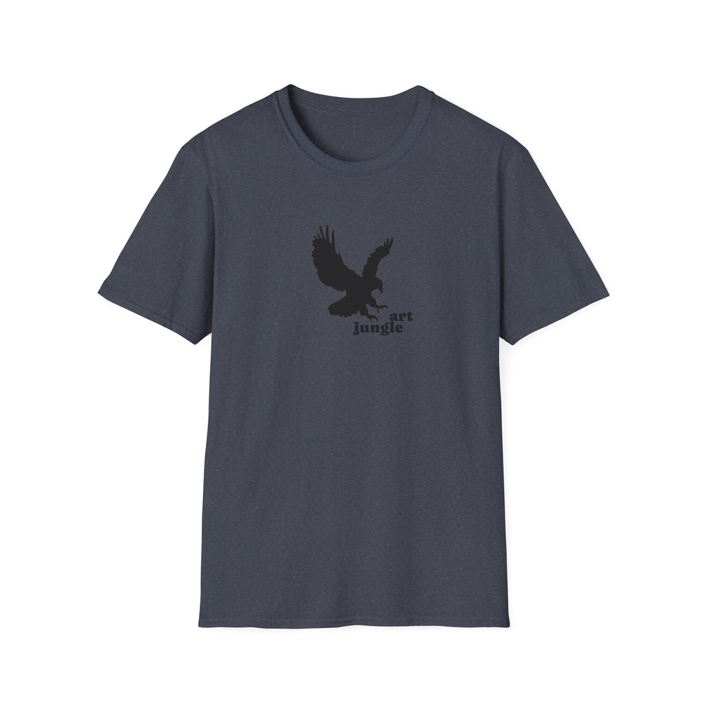 Eagle Silhouette T-Shirt — 'art jungle' Minimal Graphic Tee