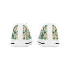 Zapatillas bajas con estampado floral para mujer: elegantes y cómodas 