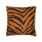 Tiger Stripe Square Pillowcase — Decorative Pillow Cover