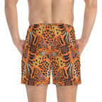 Animal Print Swim Trunks