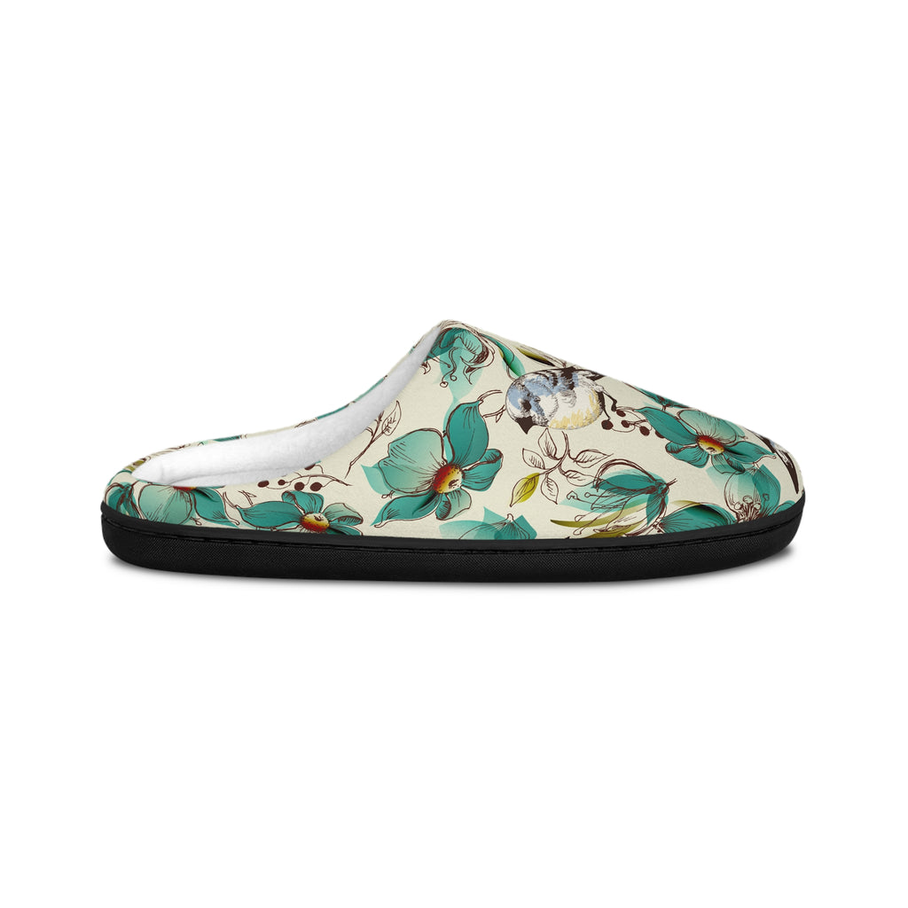 Stylish Floral Women's Indoor Slippers for Cozy Comfort 