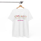 Camiseta floral para mujer - Diseño de flores coloridas 