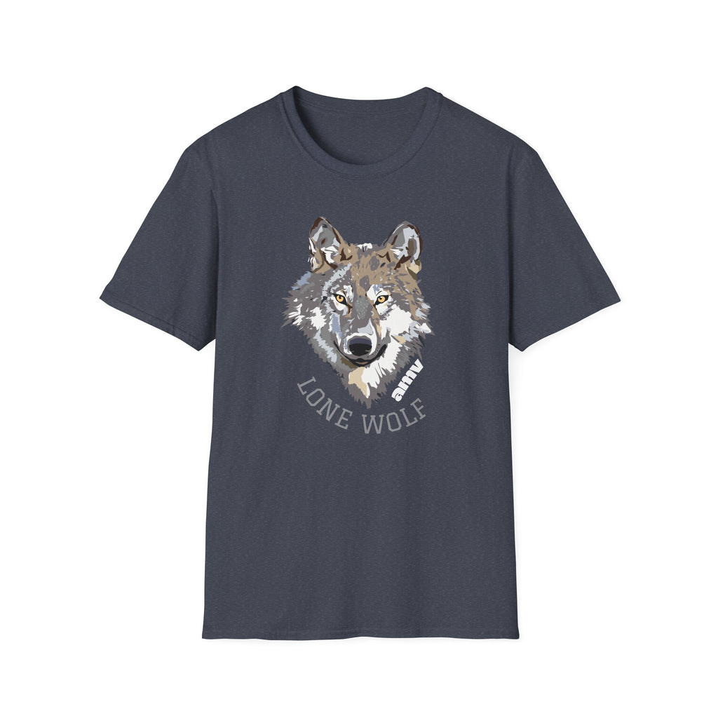 Lone Wolf Unisex T-Shirt | Softstyle Graphic Tee for Nature Lovers 