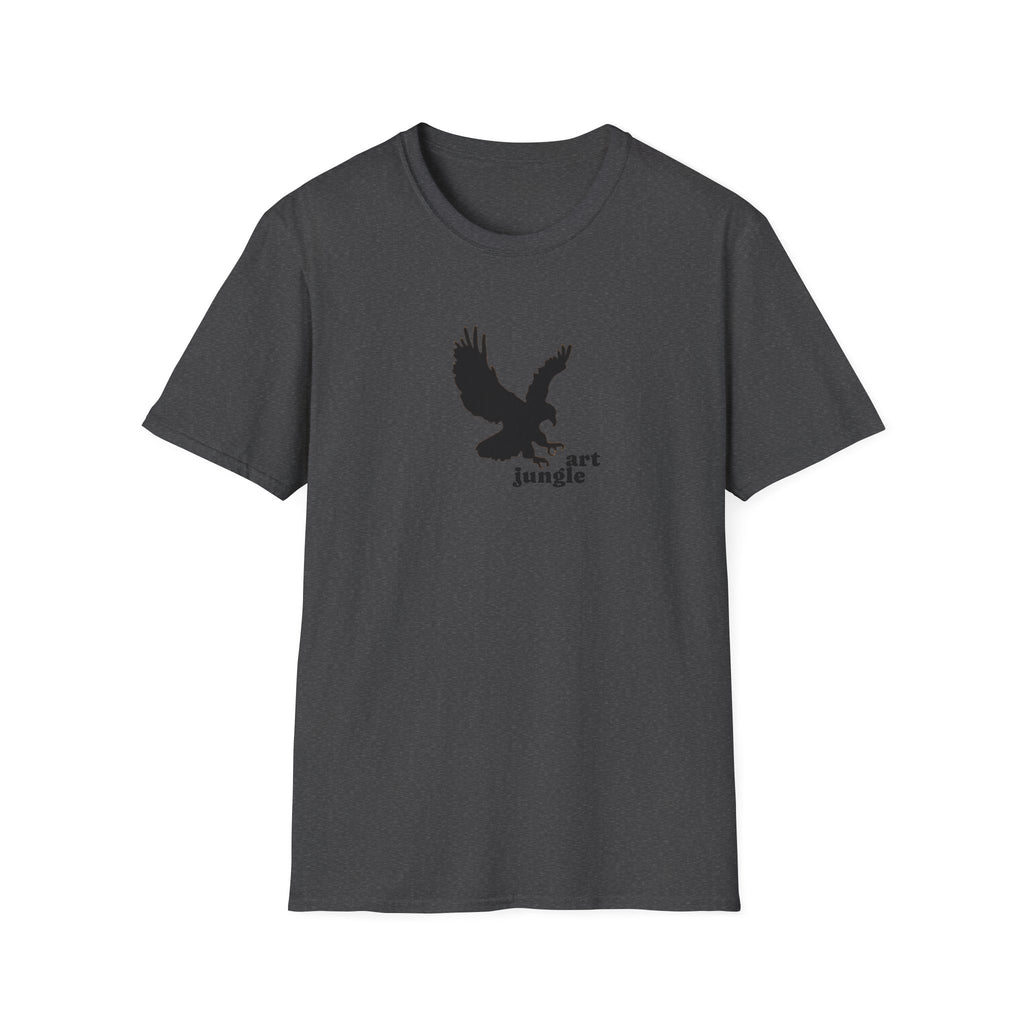 Eagle Silhouette T-Shirt — 'art jungle' Minimal Graphic Tee
