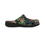 Floral Tropical EVA Foam Clogs - Water-Resistant Garden & Beach Shoes