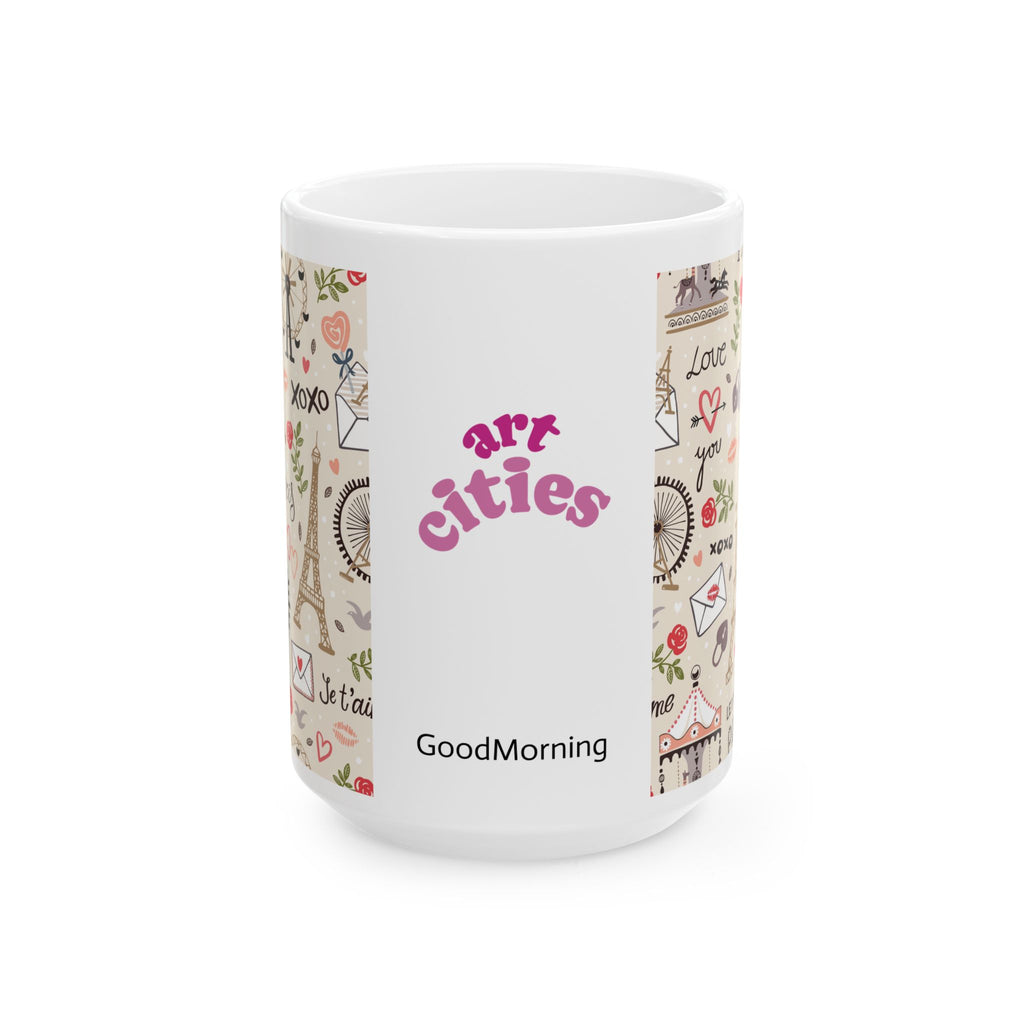 Taza de cerámica (11 oz, 15 oz)