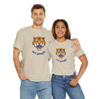 Tiger Head Tee Shirt - Unisex Heavy Cotton 