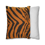 Tiger Stripe Square Pillowcase — Decorative Pillow Cover