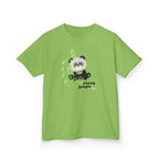 Kids Tee — Cute Panda "Young Jungle" Graphic Shirt 