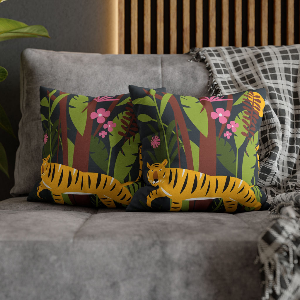 Tiger Jungle Decorative Pillow