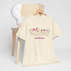 Camiseta floral para mujer - Diseño de flores coloridas 