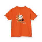 Kids Tee — Cute Panda "Young Jungle" Graphic Shirt