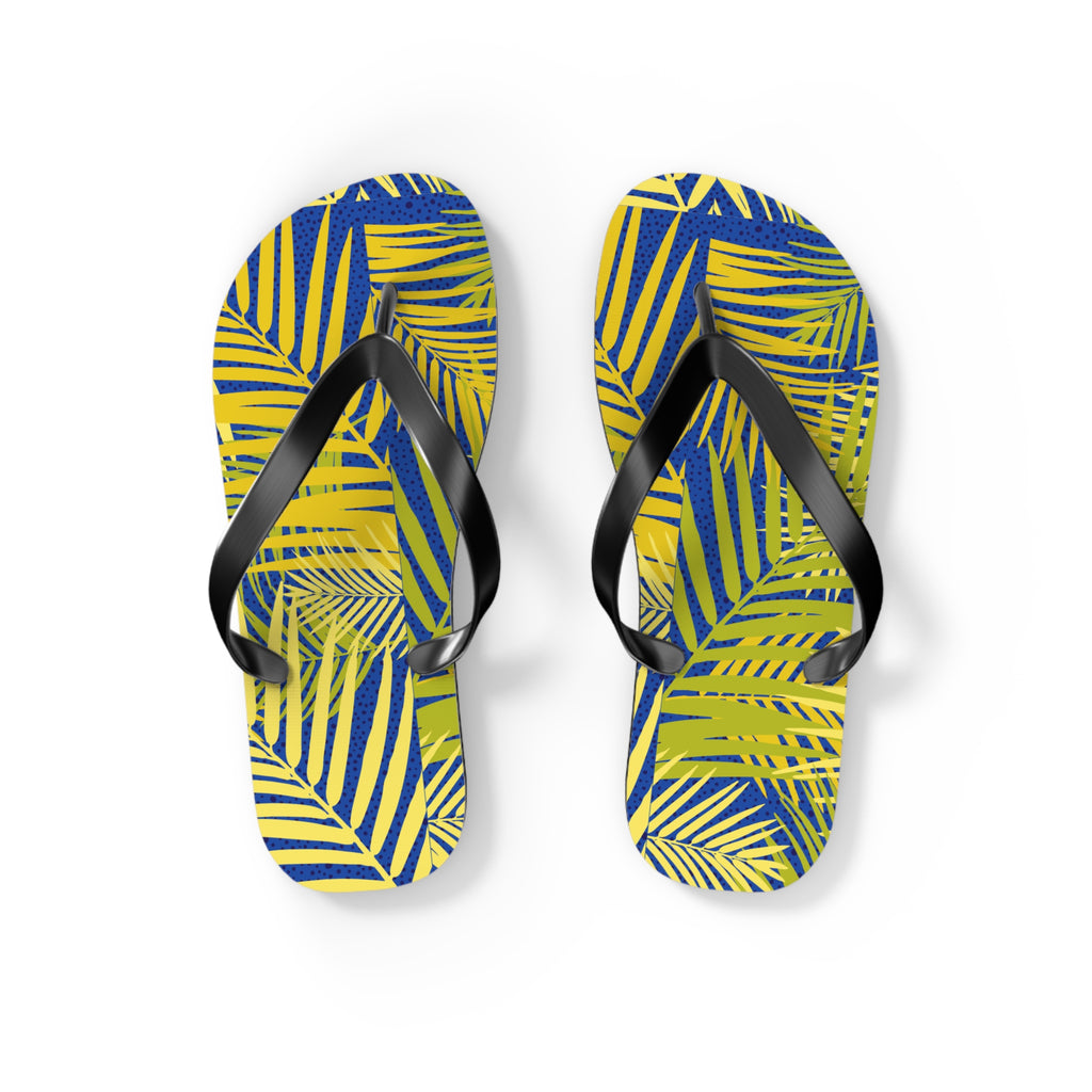Flip Flops - Tropical Fun Beach Sandals for Summer, Vacation, Pool Parties 
